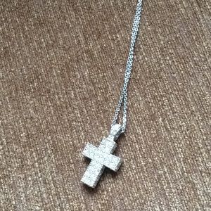 Swarovski cross necklace